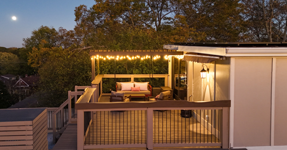 Rooftop Office, Shower, Sauna, Patio Addition