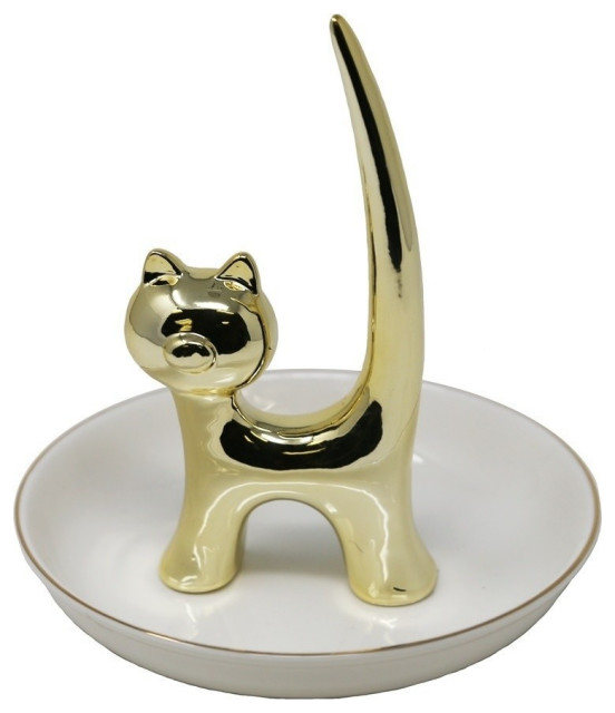 gold cat ring