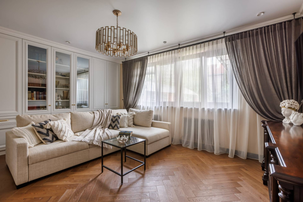 Дизайн и ремонт квартиры в КП «Новогорск» — Единство противоположностей