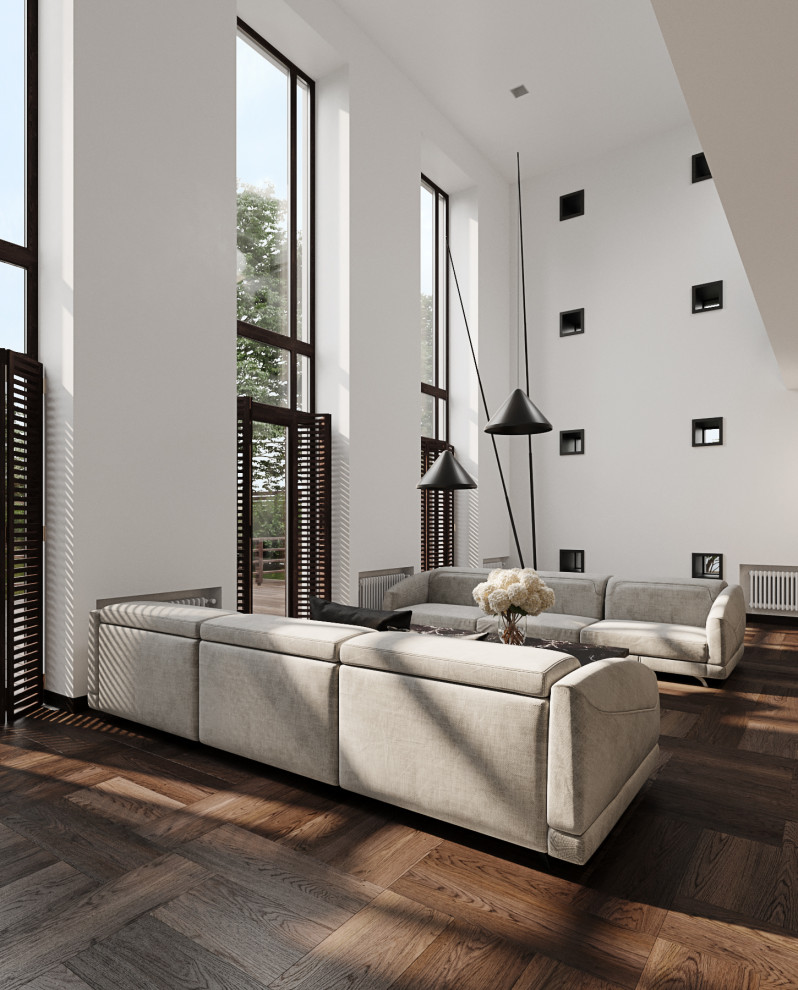 Интерьер загородного дома в п.Ильинское