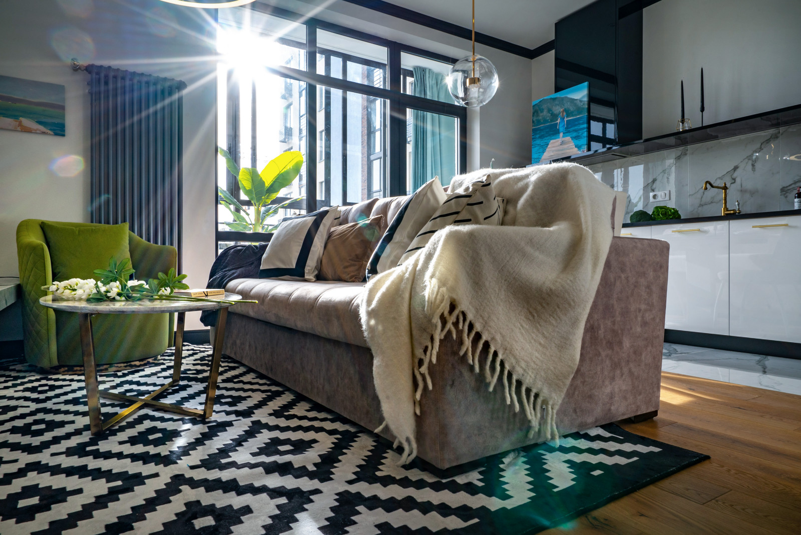 солнечная квартира для сдачи