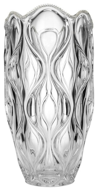 Swarovski Jeweled Crystal Vase Inlaid With Crystals 12