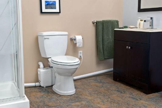 Saniflo Sanibest Pro Toilet with Grinder Series Pump - Sanibest