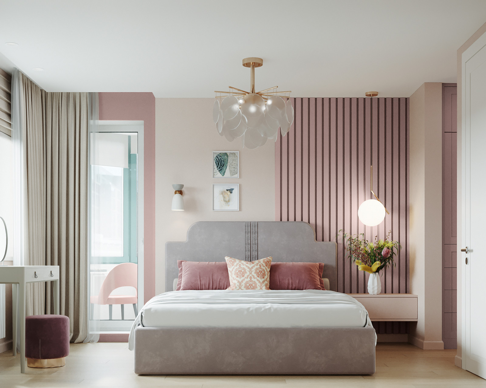 Трехкомнатная квартира на Римской