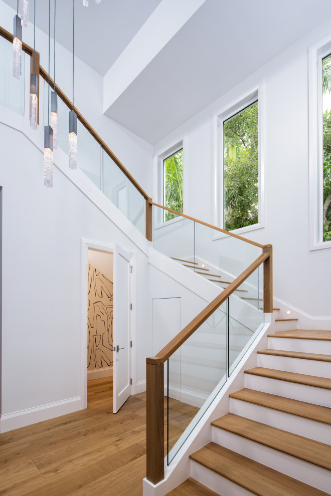 Aqualane Shores Staircase Miami by Kukk Architecture & Design P.A