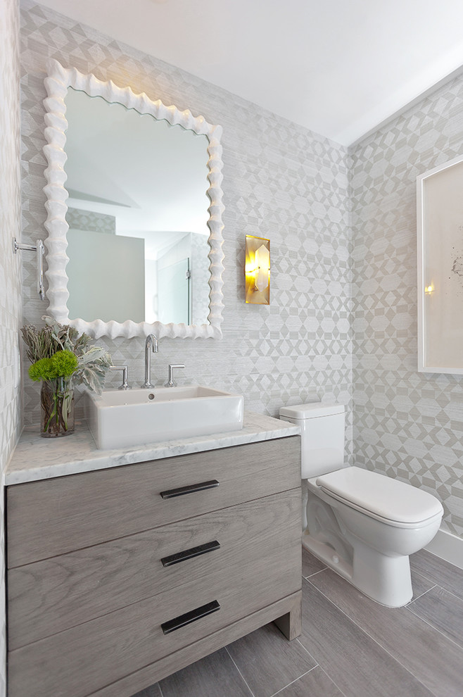 The Enthusiast - Modern - Powder Room - Miami - by Moniomi Design