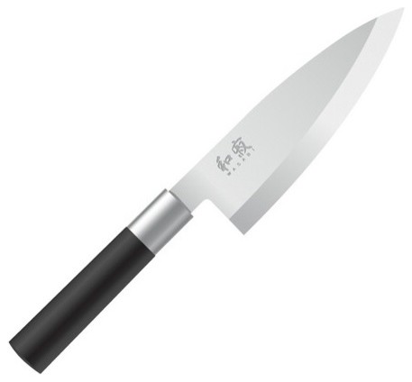 Kai Wasabi Black - 6" Deba Knife