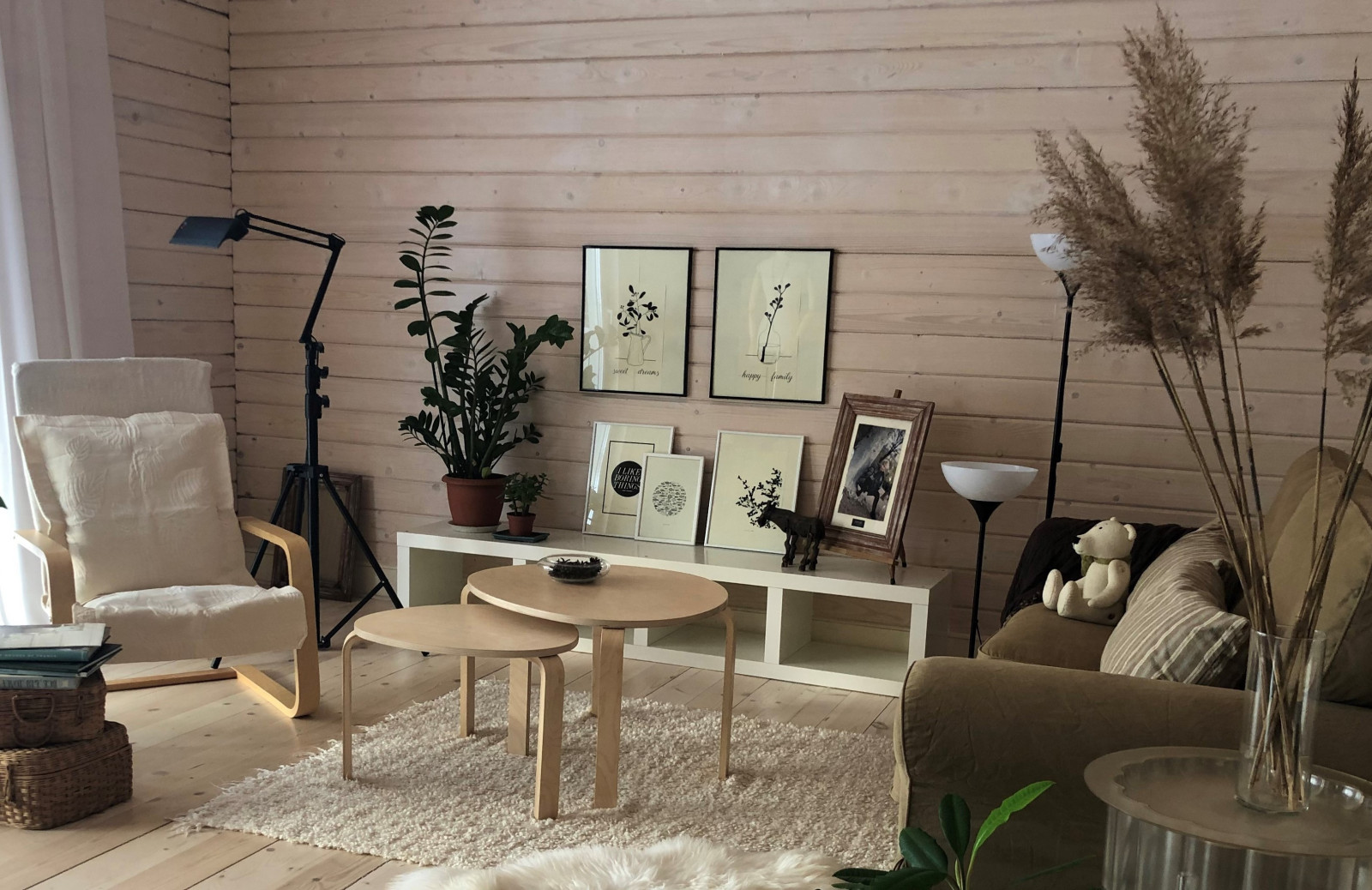 Интерьер финского деревянного коттеджа