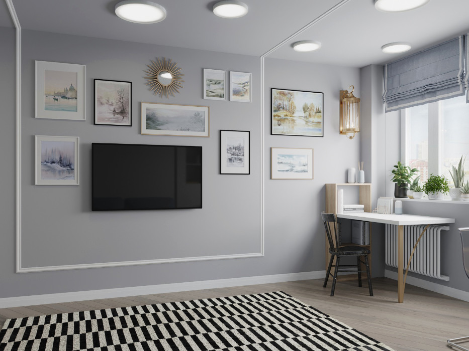 Уютный винтаж в семейной квартире