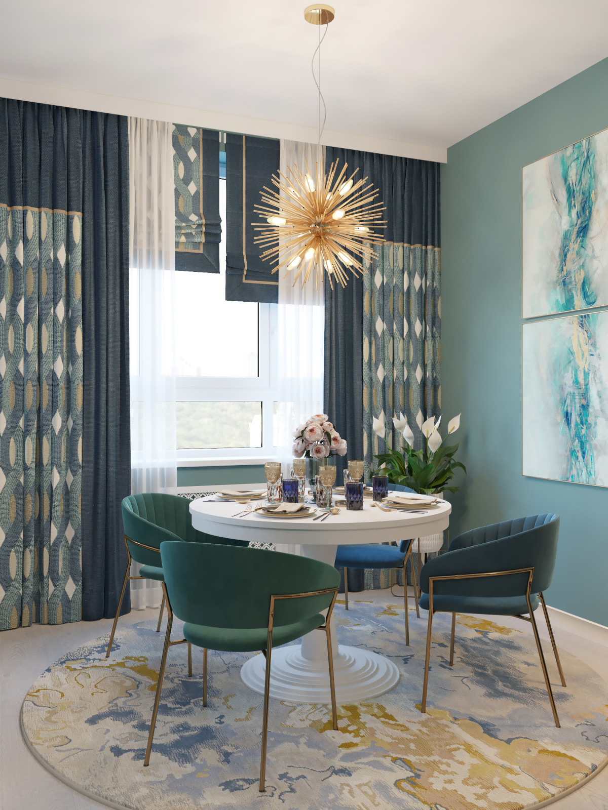 Дизайн 4-комн. квартиры