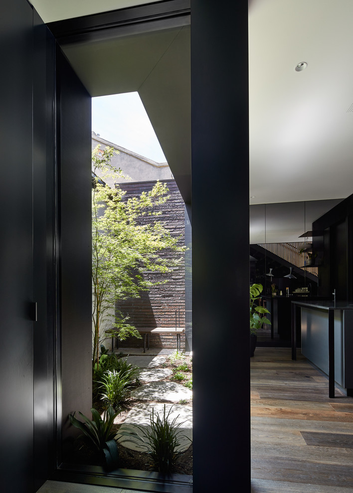 This is an example of a contemporary home design in Melbourne.