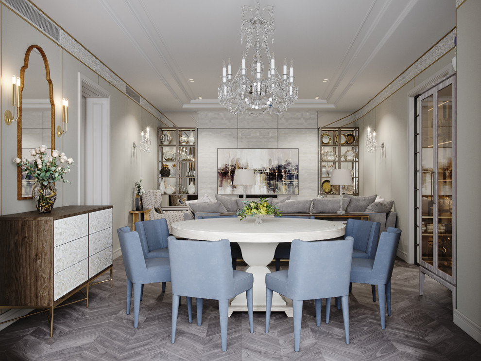 Квартира в духе неоклассики