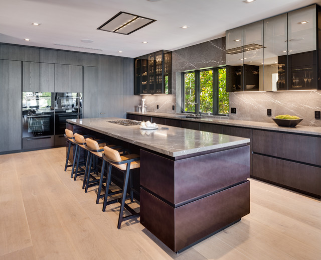 Private Residence V contemporain-cuisine