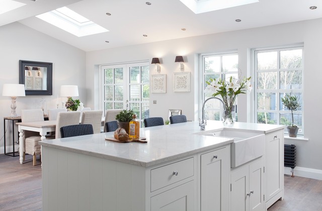 Solid Oak Kitchen Dublin transitional-kitchen