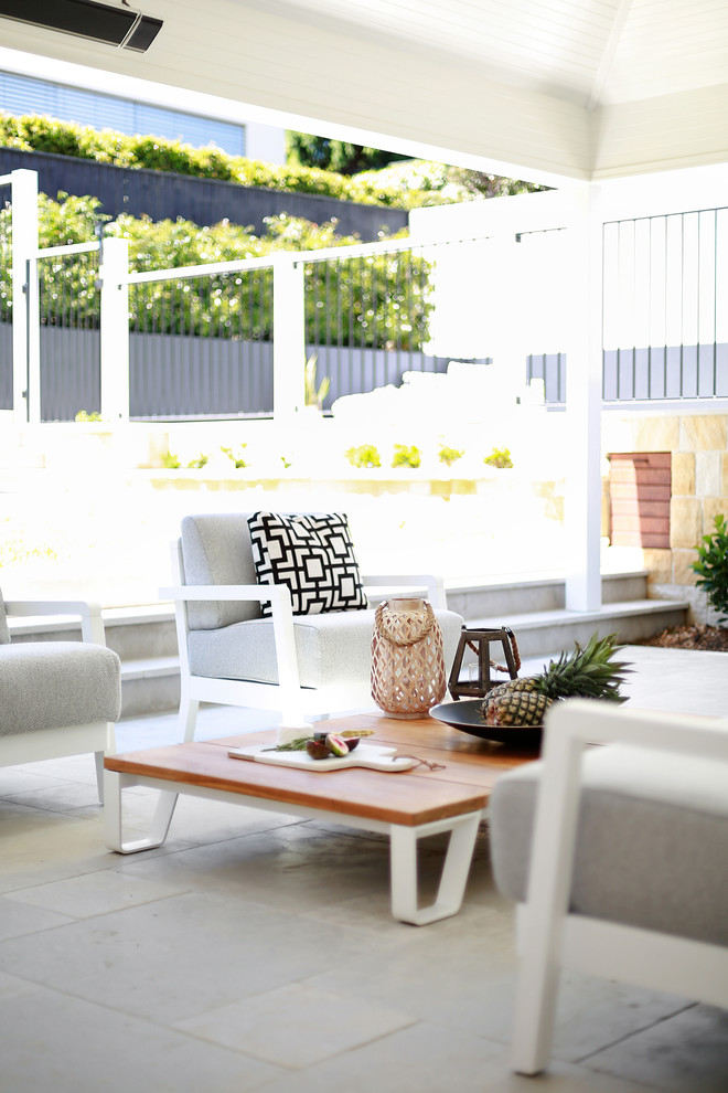 This is an example of a contemporary patio in Sydney.