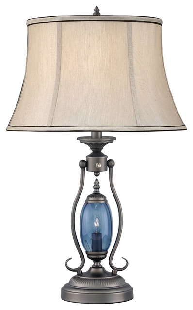gunmetal table lamp