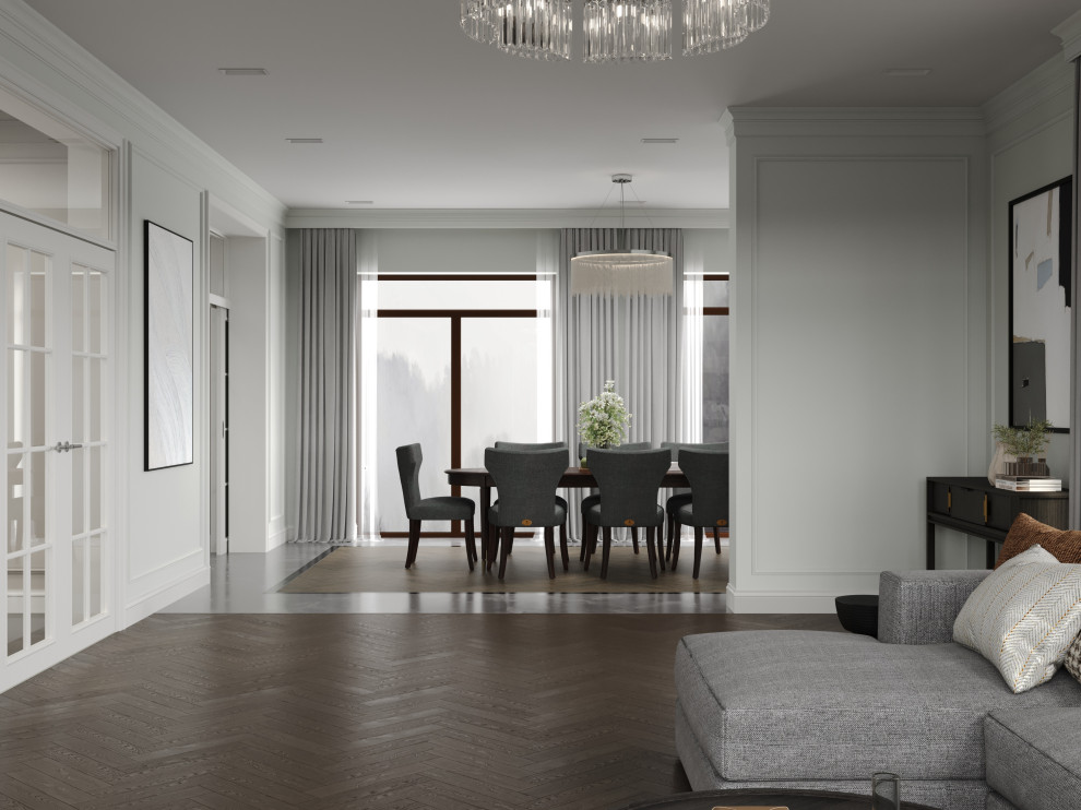 Дом с тиле неоклассика