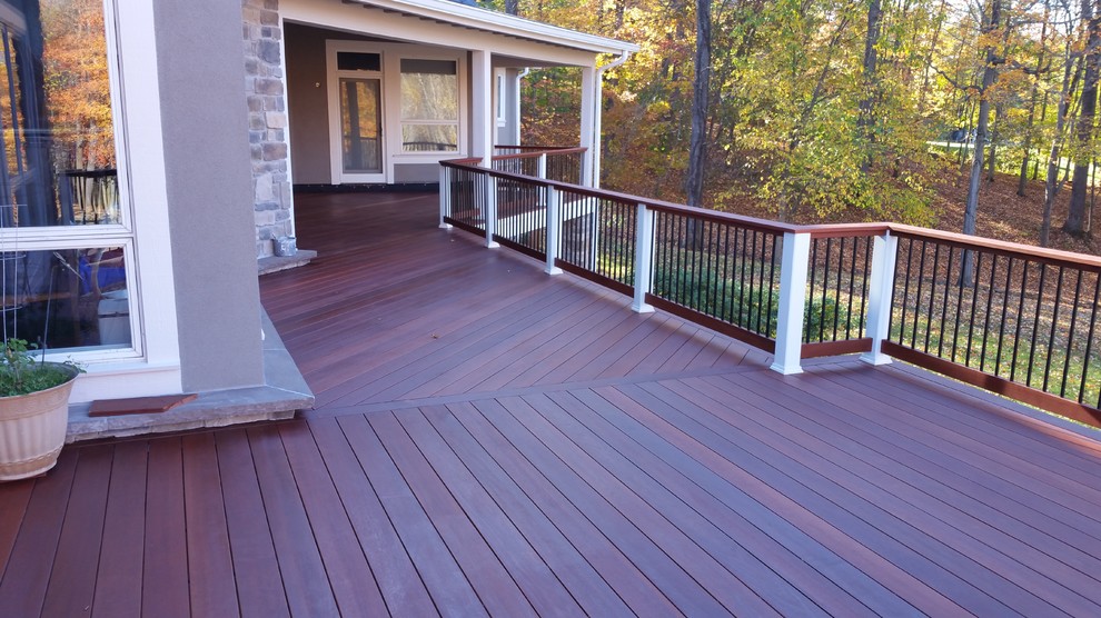 Deck - rustic deck idea