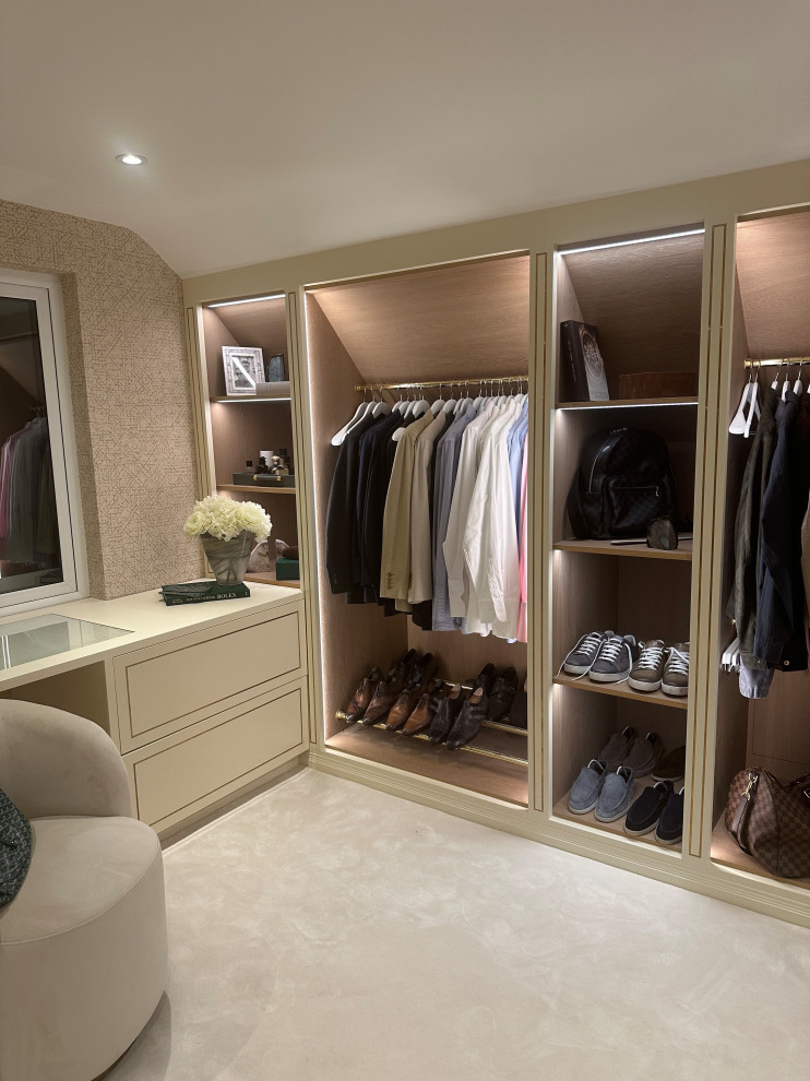 Luxury walk in wardrobe