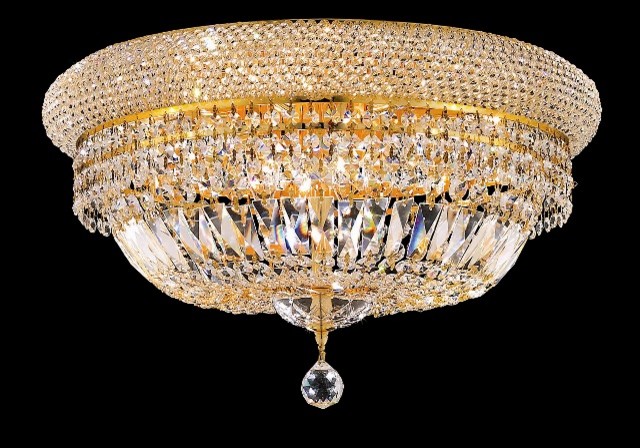 Elegant Lighting 1803F20G/EC Flush Mount from the Primo Collection