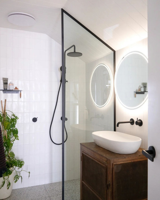 Margaret River Farmhouse Ensuite - Scandinavian - Bathroom - Perth - by ...