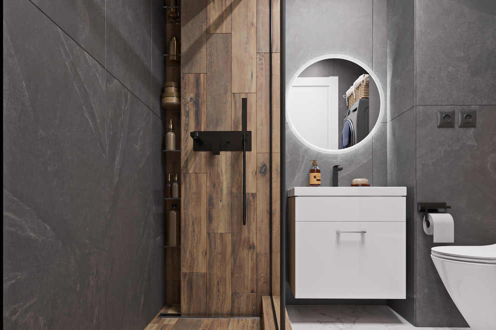 Дизайн проект однокомнатной в Мурино