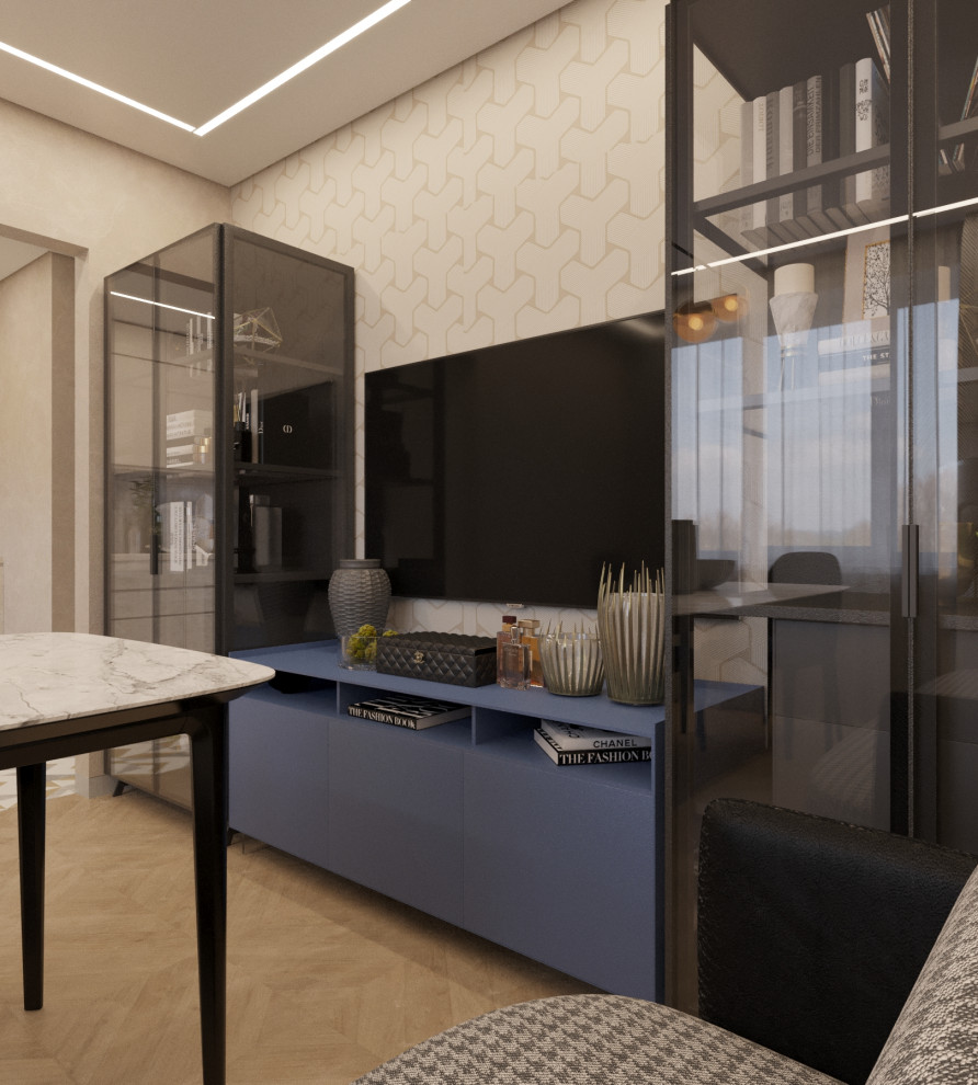 Проект современной гостиной