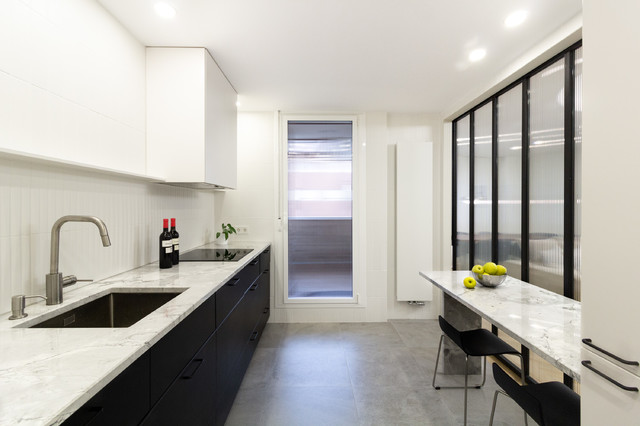 Cocina integrada skandinavisch-kueche
