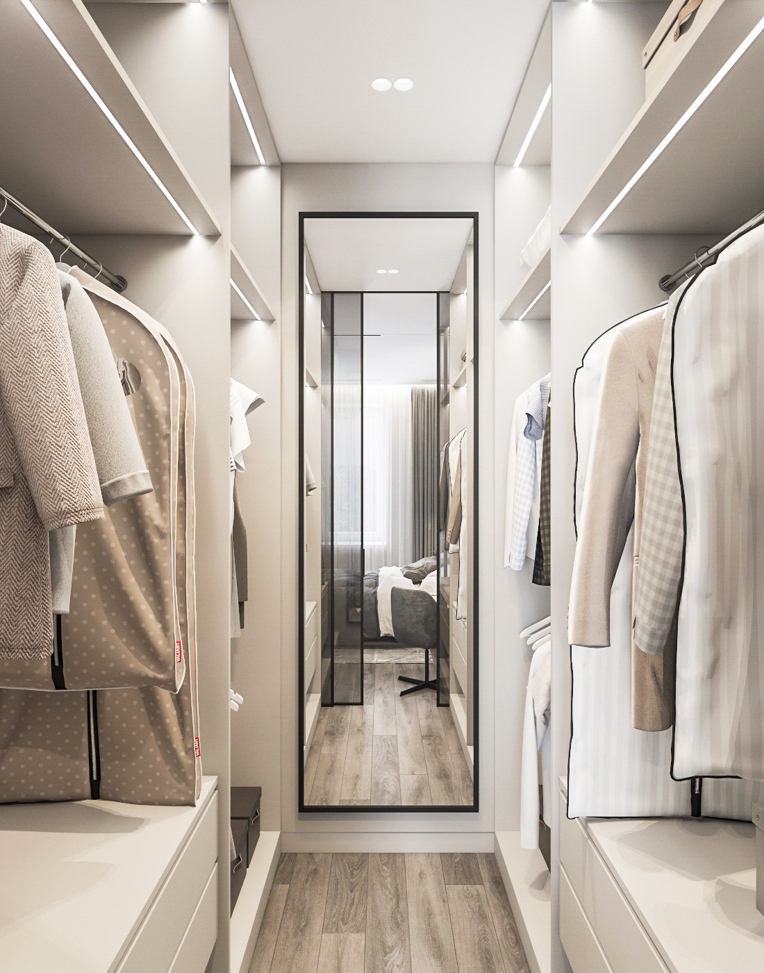 Дизайн квартиры 141м² в г. Новосибирск