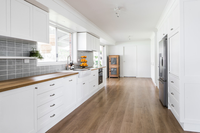 Country chic landstil-koekken