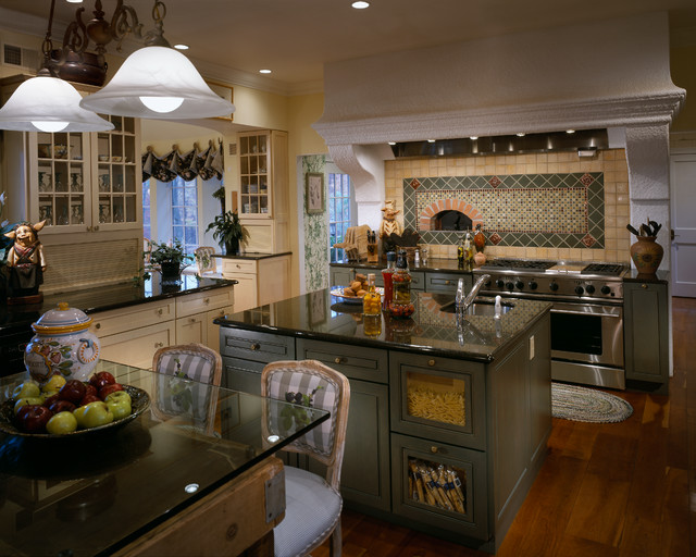 Lavender Fields traditional-kitchen