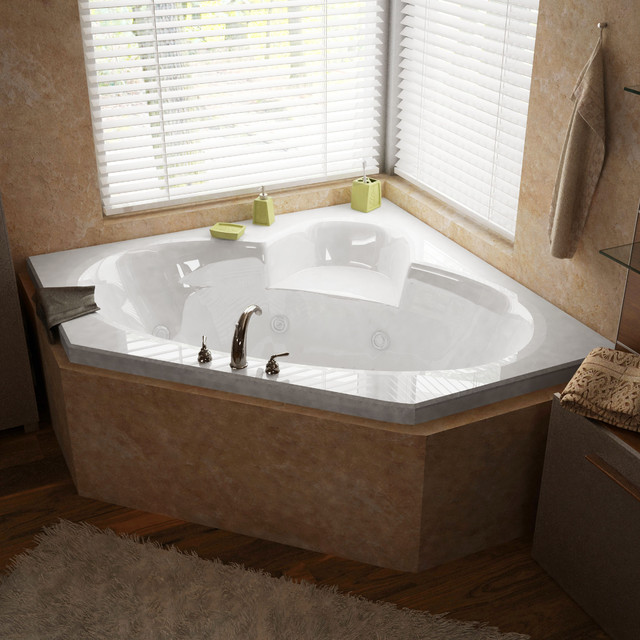 Houzz Venzi Ambra 60x60 Corner Whirlpool Jetted Venzi Ambra 60x60 Corner Whirlpool Jetted Bathtub Bathtubs