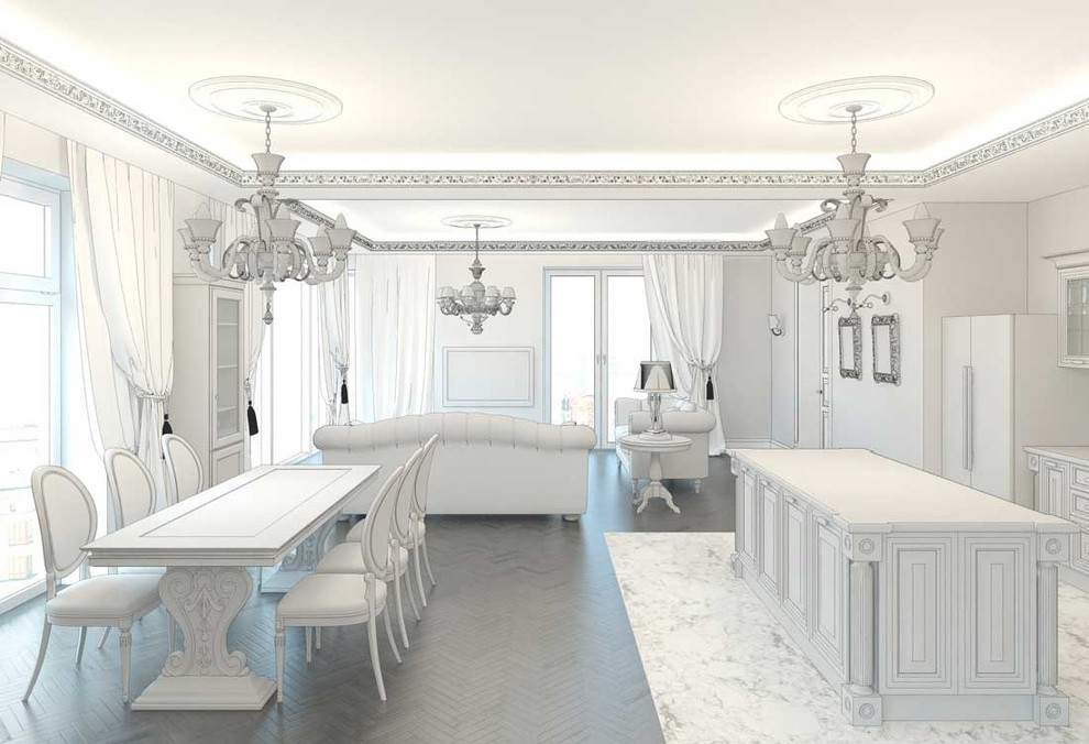 3d визуализация интерьера для выявления пространств и конструкций