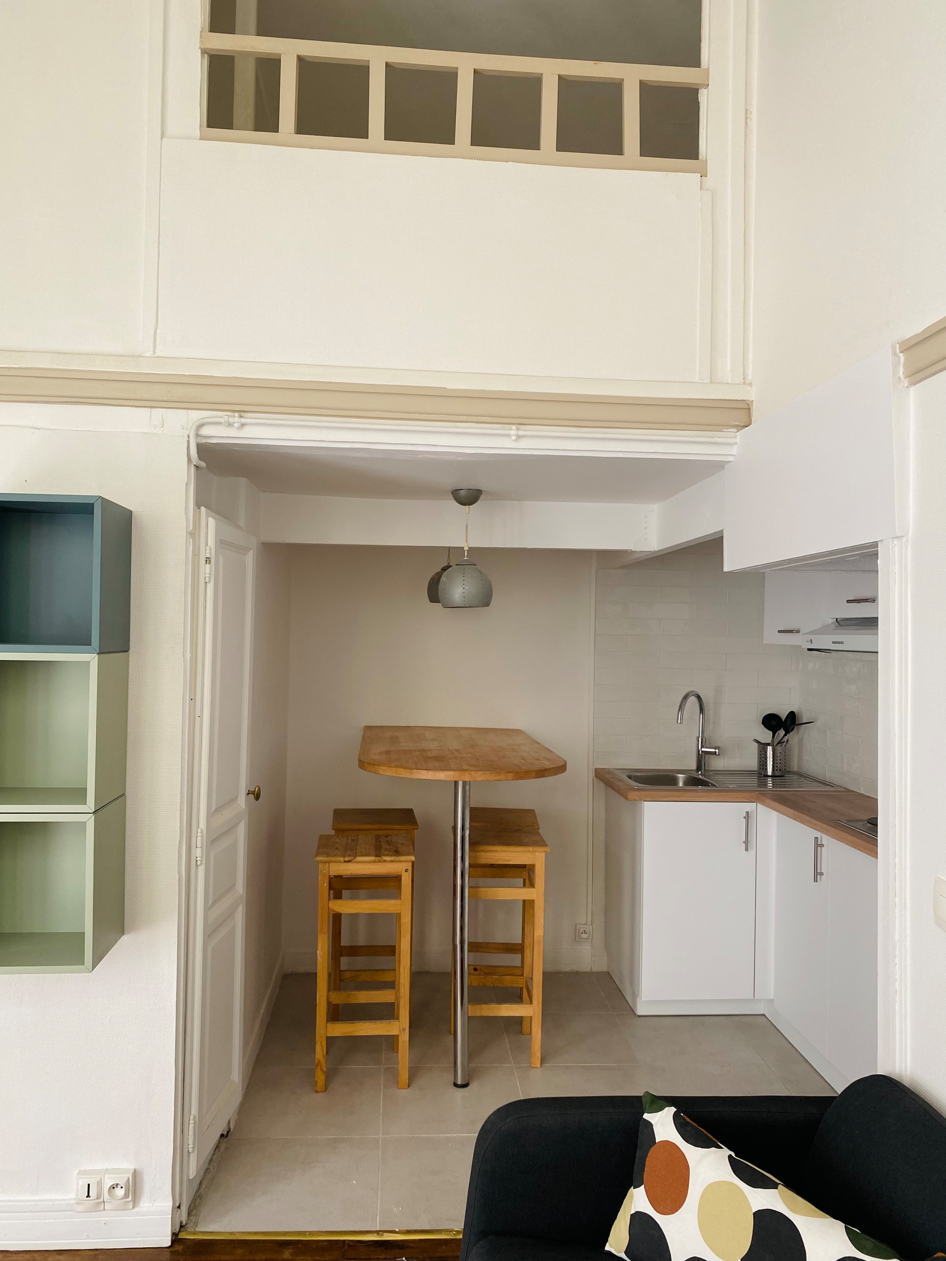 Création d'une mezzanine dans un petit espace
