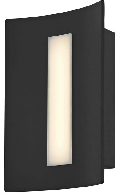 Dolan Designs Arc 1 Light Outdoor Wall Lights Matte Black Arc 1 Light Outdoor Wall Lights Matte Black Contemporary