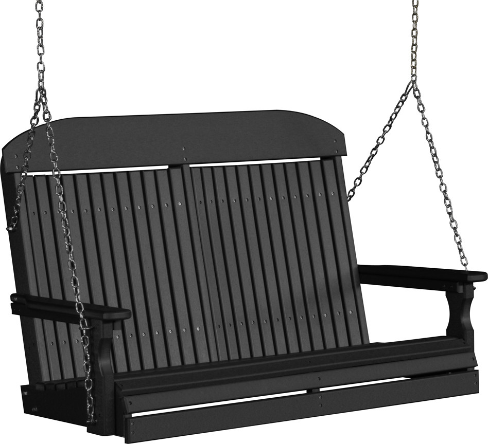 4' High Back Poly Porch Swing Contemporary Porch Swings by Furniture Barn USA Houzz