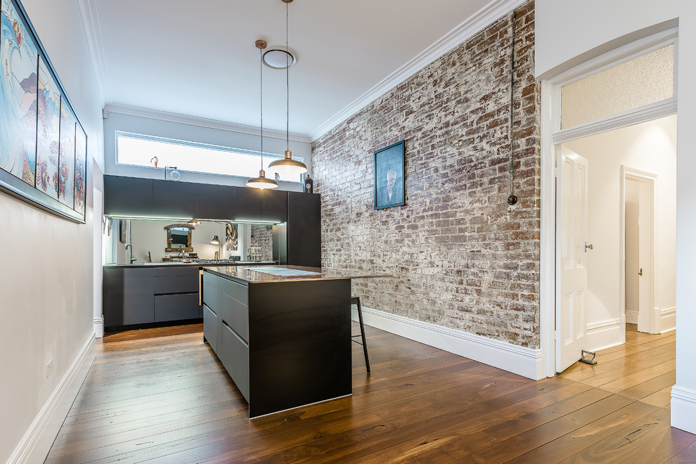 This is an example of a beach style kitchen in Perth.