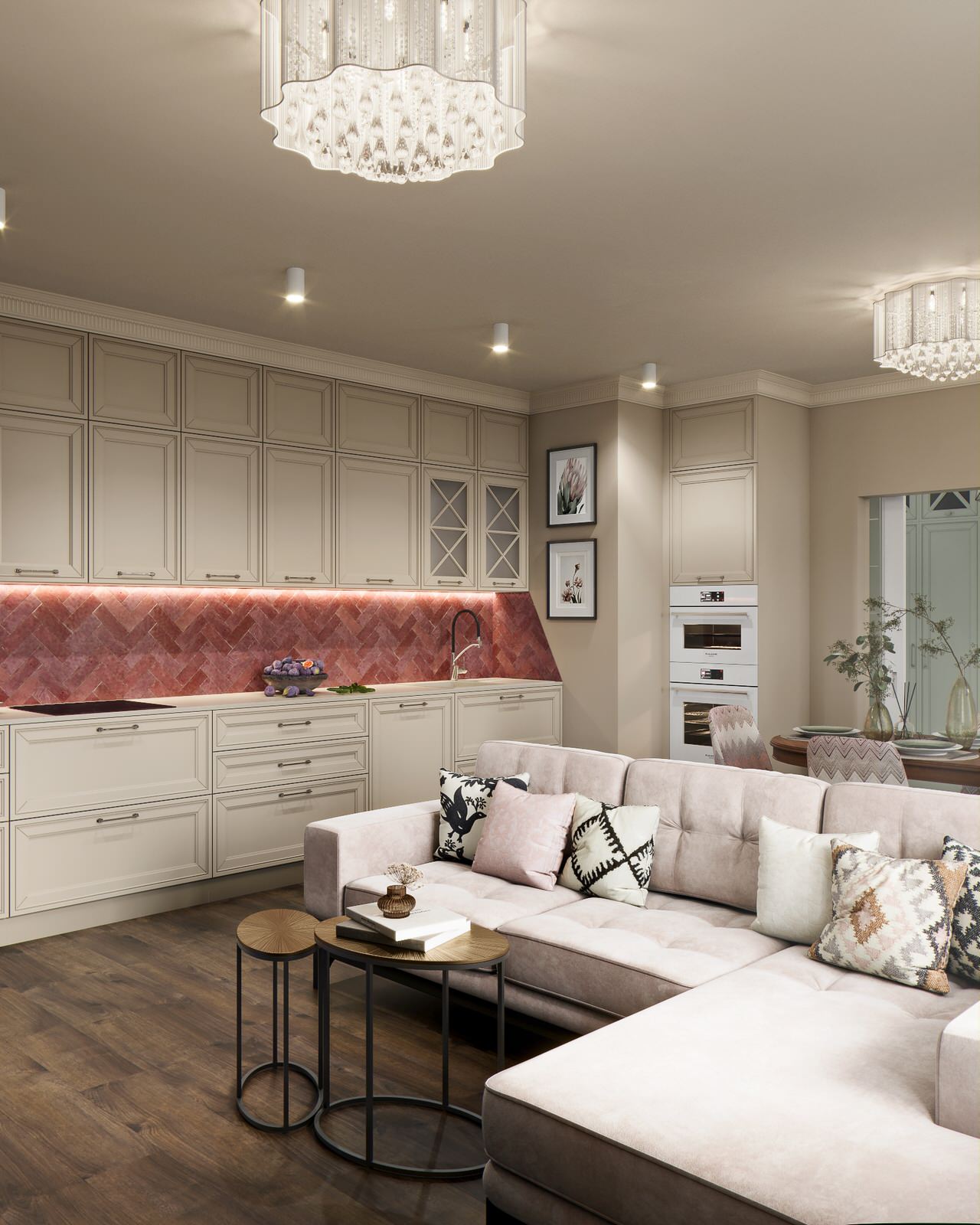 Кухня-гостиная