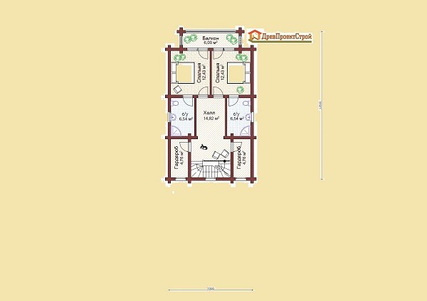 Проект дома № 44