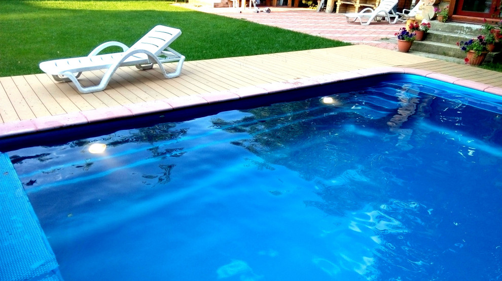 Частный заказ уличного бассейна