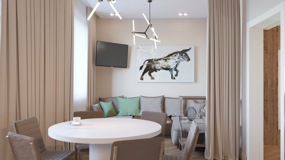 Дизайн проект квартира в ЖК Тайм