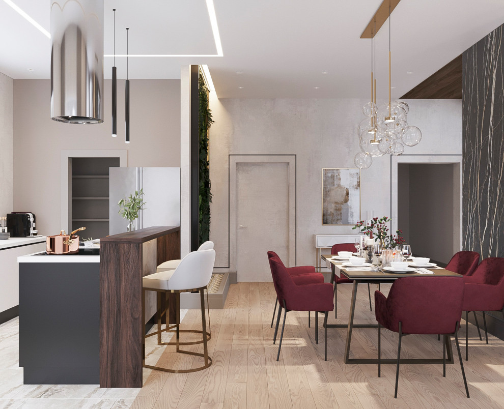 65,11 м2, кухня-гостиная в доме, Ивановская обл.