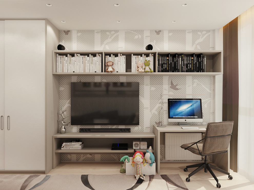 Дизайн квартиры в современном стиле (140м2)