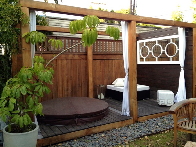 Hidden Hardware Cabana tropical-terrace