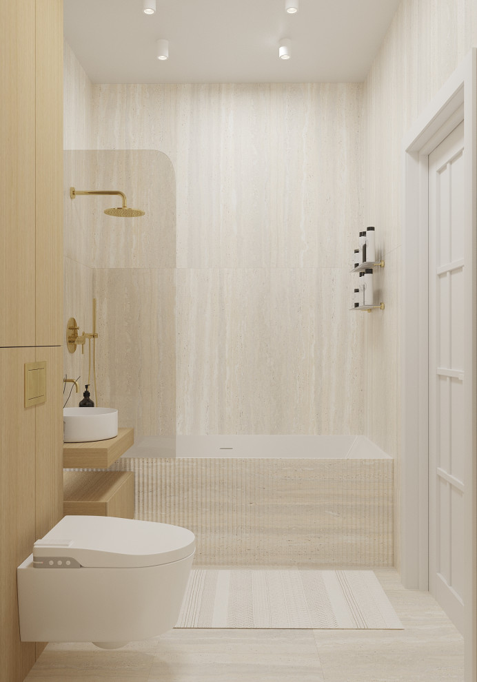 Санузлы и постирочная.