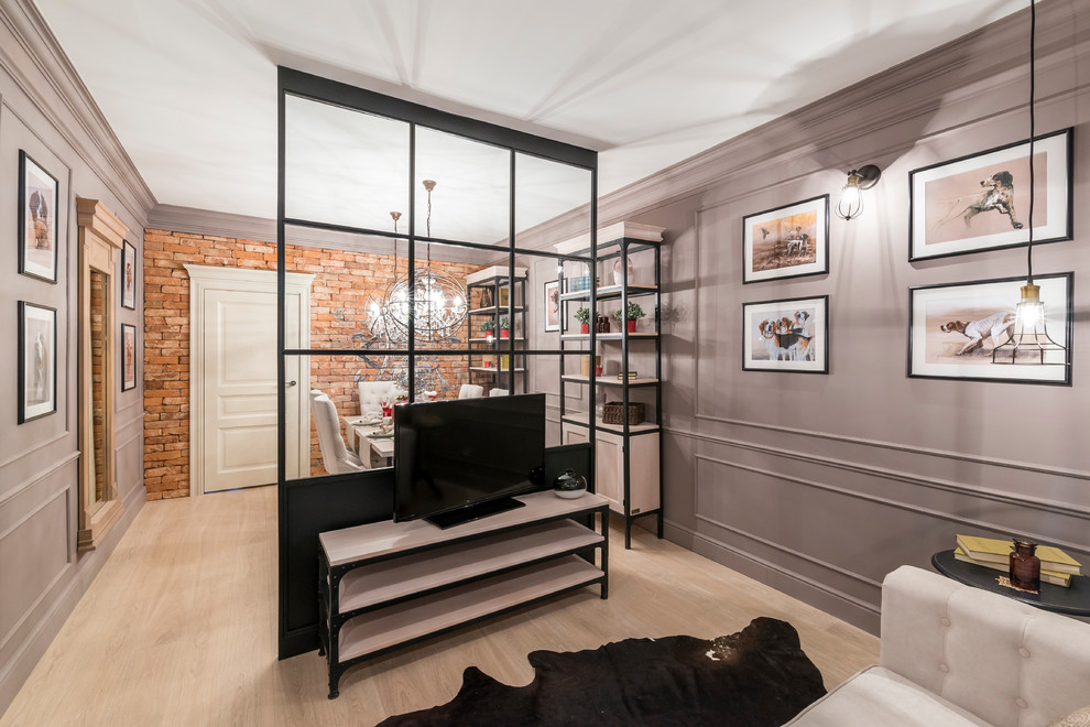 лофт и классика в стором доме