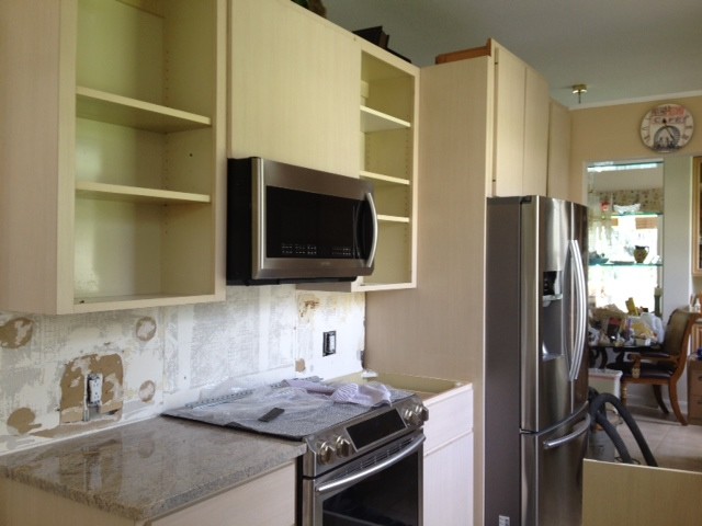 Nancy's Kitchen and Bathroom Reface white contemporary