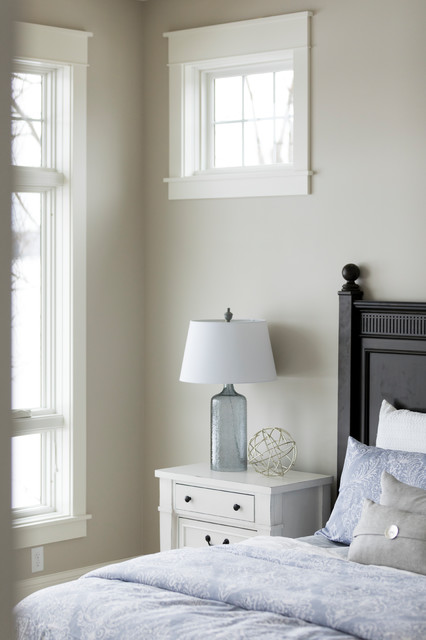 Transitional New Home Construction klassisch-schlafzimmer