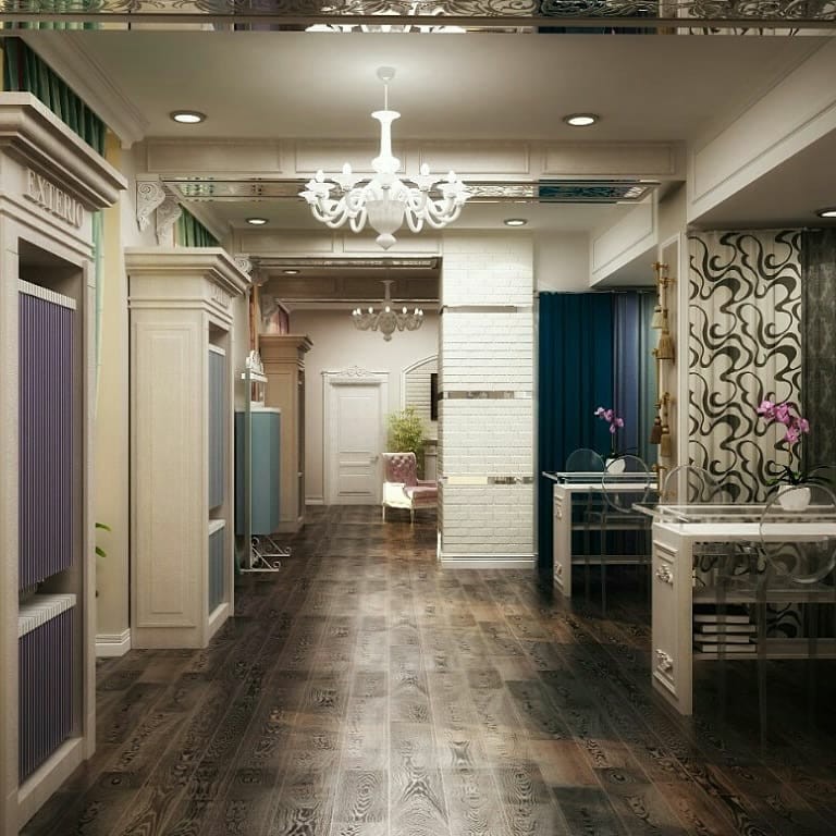 Салон тканей.