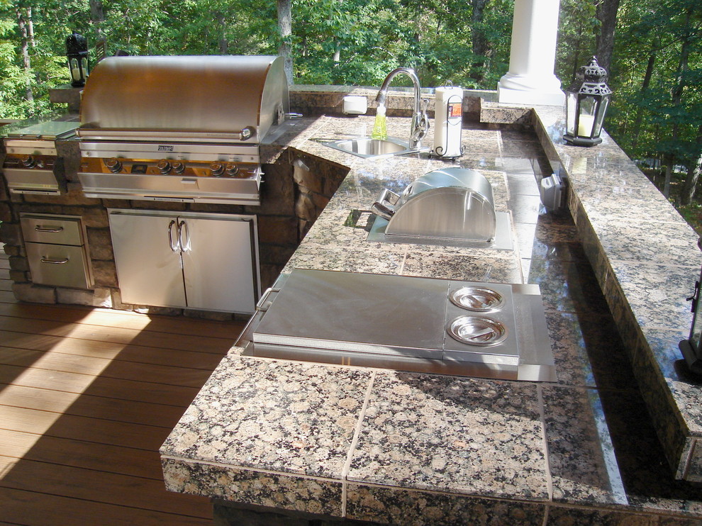 Deck - rustic deck idea